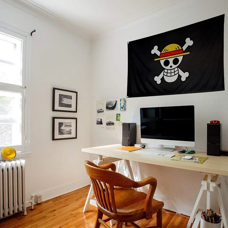 One Piece 90x150cm Pirate Skul - Cosplay Prop Painting avis et prix