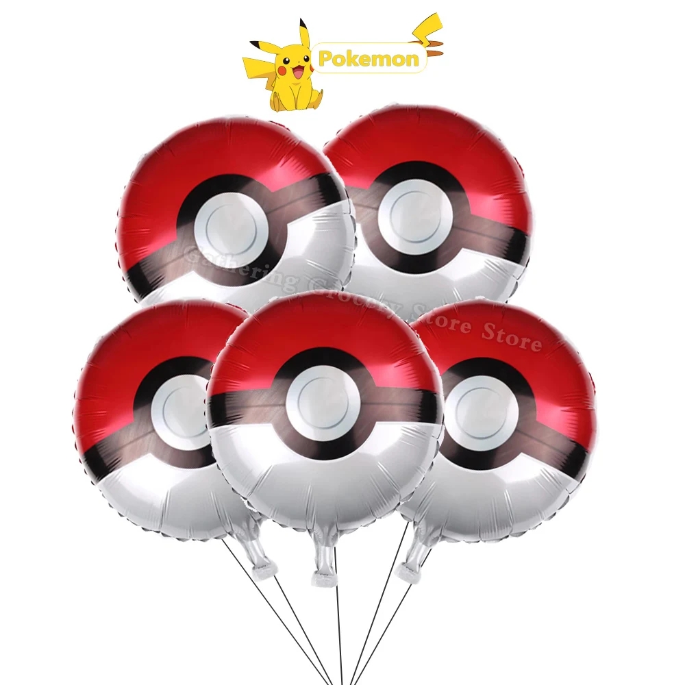 5pcs Pokemoned Cute Aluminum F - Pokeball Cosplay Prop avis et prix