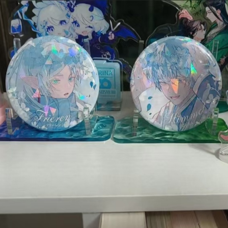 Anime Frieren Himmel Badge Car - Frieren Cosplay Prop avis et prix