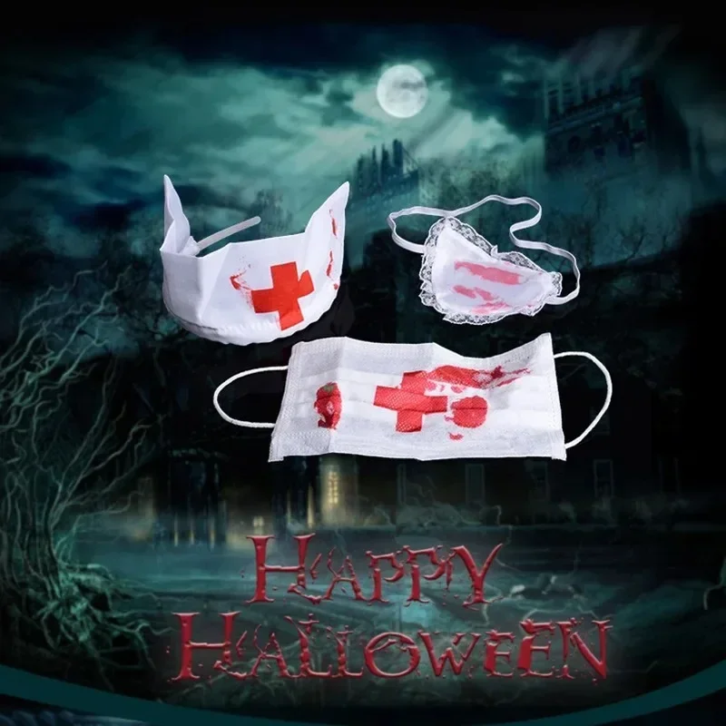 3pcs/Set Halloween Bloody Nurs - Cosplay Prop Kit avis et prix