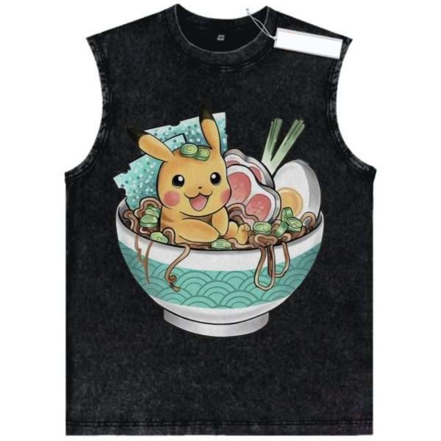 Vintage Washed Pokemon Tank To - Pokeball Cosplay Prop avis et prix